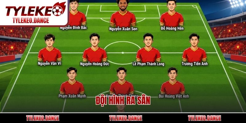 Đội hình ra sân