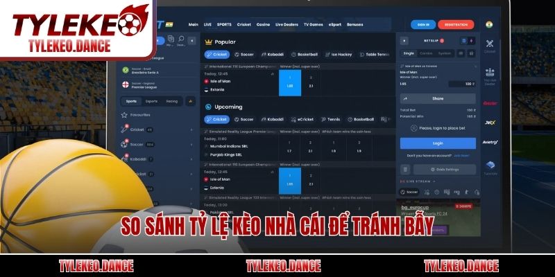 So sánh tỷ lệ kèo nhà cái để tránh bẫy
