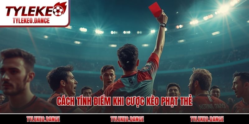 Cách tính điểm khi cược kèo phạt thẻ